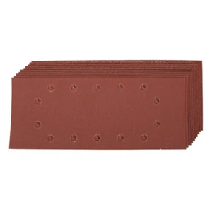 T1135 1/2 Schleifblätter gelocht 10er Pack verschiedene Körnungen Schleifblätter - Bild 1 von 3