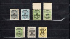 Deutschland Eisenbahnmarken Demmin Ost Mecklenburg-Pomm 7 Werte ** (E-28-7)