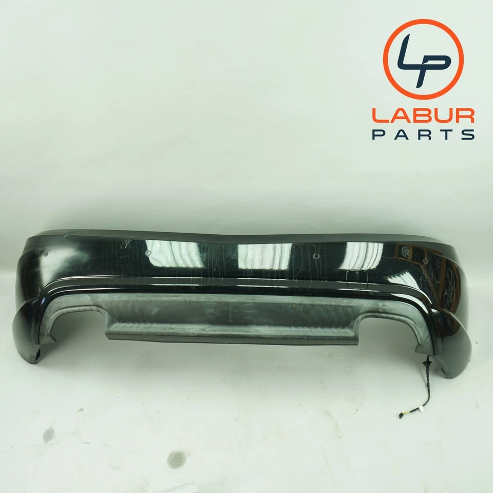 R172 12-16 Mercedes SLK Class AMG Rear Bumper Cover w/ Sensors Black BR499 - Image 1 of 4