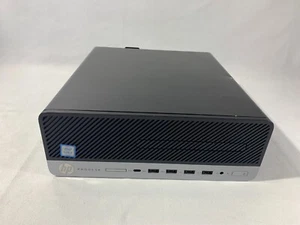 HP ProDesk 600 G3 SFF i3-7100 3.90GHz 450GB HDD 4GB RAM Win 10 Pro WIFI Desktop - Picture 1 of 3