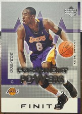 2003-04 UPPER DECK FINITE KOBE BRYANT SP PROMINENT POWERS #203/500 LAKERS MAMBA