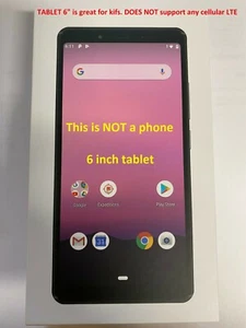 NUOVO Magellan + Plus Tablet 6" U2-PLUS-TE-VR 16GB 3GB 2160x1080 Android 9 Bianco - Foto 1 di 6