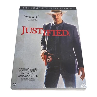 Justified: The Complete First Season (3-DVD, 2011, Widescreen) Foto 1 de 4