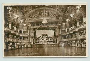 POSTCARD The tower ballroom, Blackpool 1957 RPPC - Picture 1 of 2