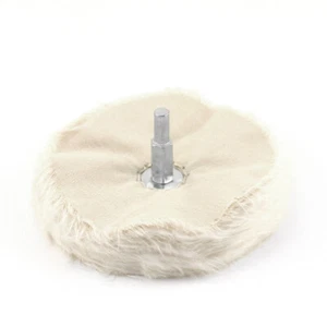 Loose Cotton Mounted Buffing Wheels, 4"- Metal Polisher - Picture 1 of 1