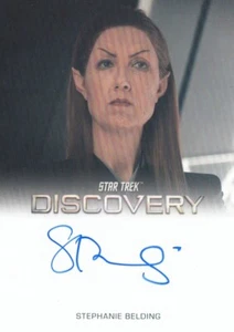 TARJETA AUTÓGRAFA STAR TREK DISCOVERY TEMPORADA 5 - STEPHANIE BELDING (SHIRA) FB VL - Imagen 1 de 1