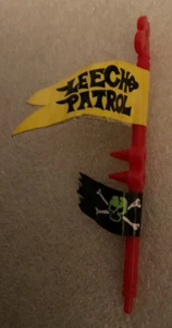 TMNT Turtles Footski Flag Accessory Part Vintage Playmates - Picture 1 of 2