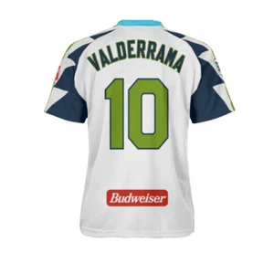 tampa bay mutiny  - valderrama soccer jersey Retro shirt,  1996 1997 replica - Picture 1 of 6