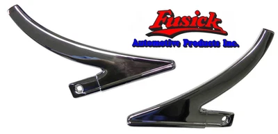 Juego de molduras delanteras superiores de vinilo cromado Cutlass 442 & S 1970-1972 Foto 1 de 2