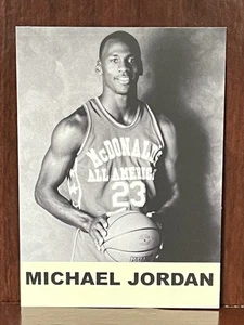 1988 Baseballkarte Kingdom Michael Jordan McDonalds All American Promo Card #35 - Bild 1 von 3