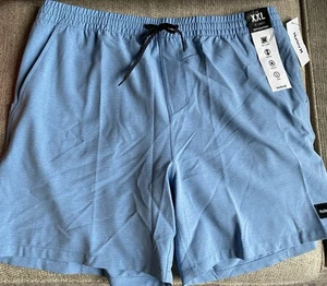 Hurley Herren hellblau 18" Phantom Zuma II Badeshorts neu mit Etikett Größe XXL - Bild 1 von 4