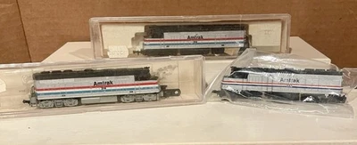 3 Amtrak Engines N Scale #A51  Tested Works *Please Read For Details* C-7 - Image 1 of 4