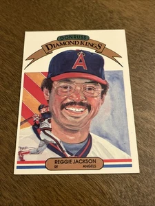 1982 Donruss Reggie Jackson Diamond Kings #3 Angels - Picture 1 of 2