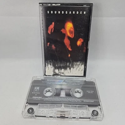 Soundgarden Superunknown Cassette Tape Chrome 1994 USA  - Image 1 of 4