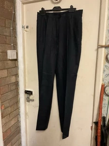 Ladies Gerry Webber Size 14 Black Trousers - Picture 1 of 3