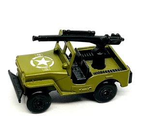 Matchbox Lesney Superfast 38 Jeep Militar, II Sleet 'n Snow, etiqueta 21-11 ¡Como nuevo! - Imagen 1 de 3