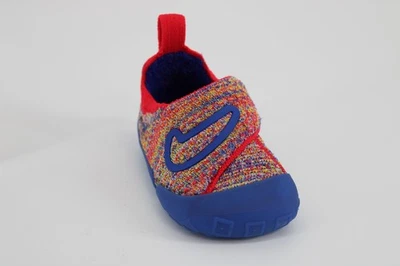 Nike Swoosh 1 Flyknit Sail/Game Royal-Siren Red Baby TD Toddler Sz 4c FB3244 100 - Image 1 of 4