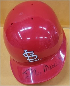 Stan Musial Hand Signed Autograph MIni Helmet St. Louis Cardinals JSA AI97772 - Picture 1 of 6