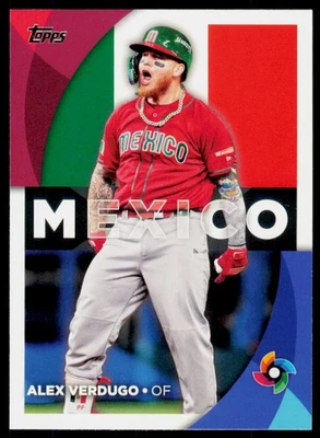 2023 Topps Alex Verdugo WBC-29 2023 World Baseball Classic Stars Mexico - Image 1 of 2