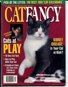 Cat Fancy Magazin Dezember 1996 enthält Centerspread: Fancy Cats - Bild 1 von 2