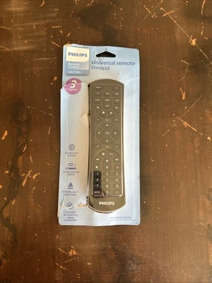 Philips Universal Remote Control 3 Devices Black - Image 1 of 2