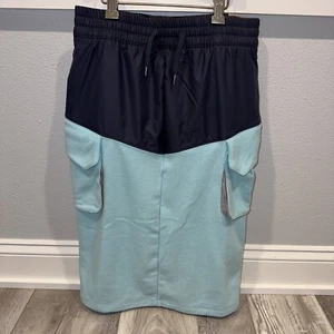 Nike Sportswear Thunder Blue/Light Smoke Grey DJ5751-437 Big Girl Size M - Picture 1 of 8