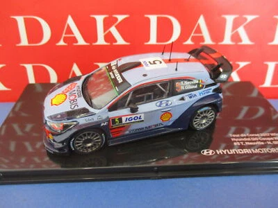Die cast 1/43 Modellino Auto Hyundai I20 Coupe Rally Tour de Corse 2017 Neuville - Immagine 1 di 4