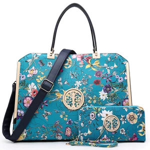 Dasein Women Large Handbag Purse Vegan Leather Satchel Work Bag Shoulder Tote - Picture 1 of 2