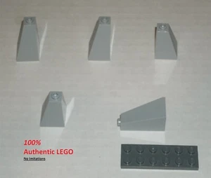 LEGO NEU 2x2x3 hellbläulich grau Hang 73° (5x) 4191414 Stein 3685 - Bild 1 von 1