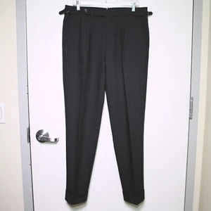 SUITSUPPLY Gray Pure 100% Wool Vigo ZC Casual Dress Pants Men's Size 50, US 34 - Picture 1 of 11
