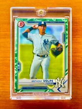 Anthony Volpe RARE ROOKIE RC CAMO BOWMAN INVESTMENT CARD SSP YANKEES ROY MINT