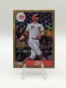 Joey Votto 2022 Topps cromo 35 aniversario refractor #87BC-4 rojos - Imagen 1 de 2