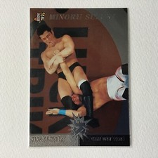 BBM Wrestling Card 1997 Sparkling Fighters Minoru Suzuki Pancrase No.168