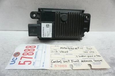 2011 2017 VOLVO S60 V70 FRONT CONTROL UNIT DISTANCE SENSOR OEM 2012-2016 UC57888 - Image 1 of 4