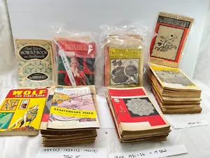 The Workbasket Magazine Lot of 100 Vintage 1950s-1960s Crochet Knit patterns sew - Imagen 1 de 18
