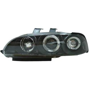 Fanali Anteriori Nero per Honda Civic Ce 2/3-türer Anno Fab. 92-95 - Foto 1 di 1