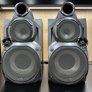 PARTS ONLY Vintage JVC MX-GT88 Giga-Tube Speakers Used (Speakers Only) - Picture 1 of 16