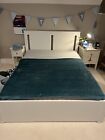 IKEA Songesand Double Bed White With Under Bed Storage Drawers