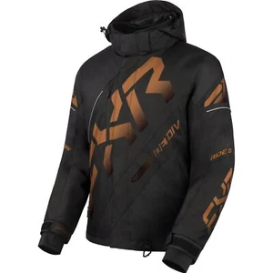 FXR Mens CX Insulated Snowmobile Jacket Black/Copper Size 3XL - Picture 1 of 2
