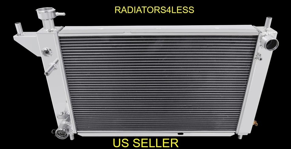 CHAMPION 4 FILAS RADIADOR ALUMINIO 1994 1995 1996 FORD MUSTANG V6 V8 Foto 1 de 3