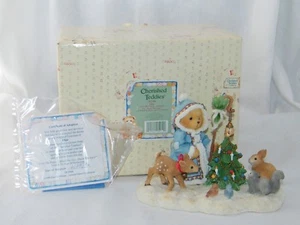New 1996 Cherished Teddies Olga - Feel the Peace... Christmas Tree Holiday Decor - Picture 1 of 10