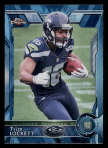 2015 Topps Chrome Refractors #178 Tyler Lockett - Picture 1 of 2