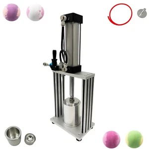 Bath Bomb Press Machine with 2.56 Inch Mold Pneumatic Salt Bath Ball Press - Picture 1 of 19