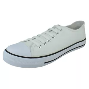 Herren A2R187 von Spot On Canvas Schnürpumps Ladenpreis £18,99 - Bild 1 von 9