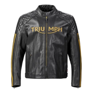 Modex TRIUMPH Leather Motorcycle Sports Racing Jackets - Men - Picture 1 of 3