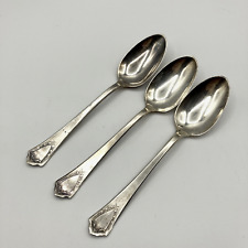 3 -Vintage R & B Arion Jewell Large Spoons No Mono Silverplate Silverware