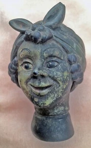 *SCARCE US American Advertising HEAD Bust Girl Housewife Woman - Picture 1 of 4