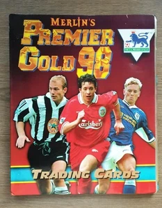 Topps Merlin's, F.A. Premier League Gold 1998, Empty Binder for Trading Cards - Bild 1 von 2