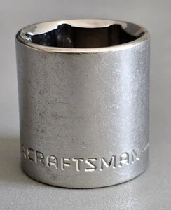Craftsman Vintage 13/16'' SAE Socket S-AF 43008 6 Point 3/8'' Drive Made In USA - Picture 1 of 5
