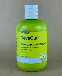 DevaCurl One Condition Delight Lightweight Cream Conditioner 12 oz - Picture 1 of 2